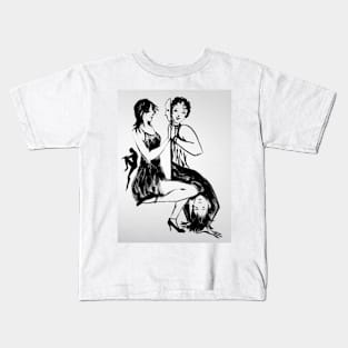 Tango with myself Kids T-Shirt